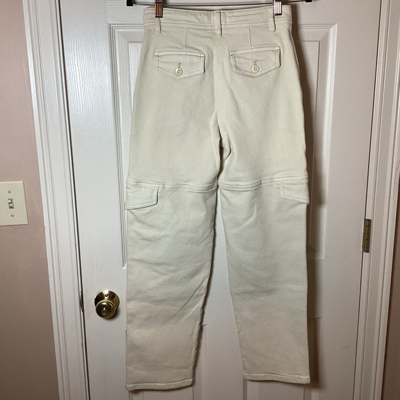 Wilfred Free Light Tan Cargo Pant Trousers Great Condition - Size 0 - Picture 5 of 15